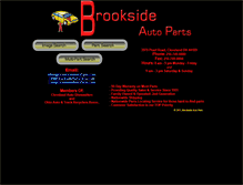 Tablet Screenshot of brooksideautoparts.com